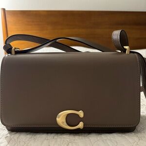 Coach Bandit Shoulder Bag in Dark Stone